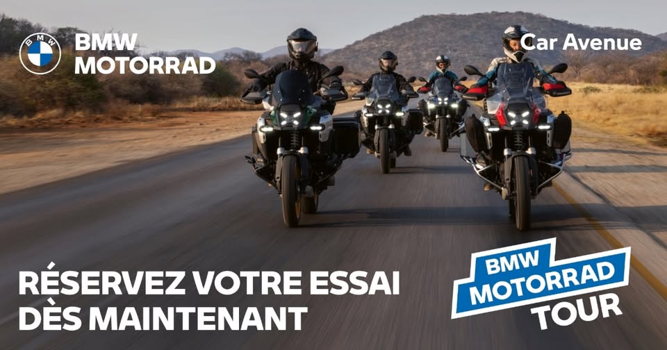 BMW Motorrad Tour 2025 à Saint Avold.